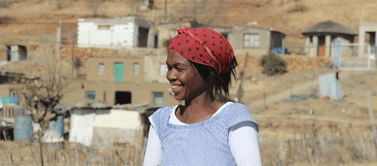 Grace, a mom in South Africa