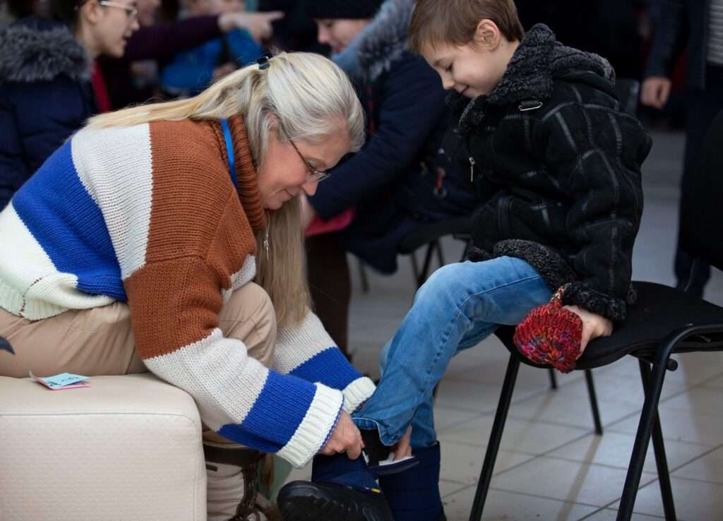 Moldova shoe mission participant